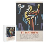 1000 PCS Jigsaws for Adults Puzzle ST MATTHEW Jigsaw Puzzle Hands-on Game But Fun And Humorous Birthday Present, Gifts, 1000 PCS