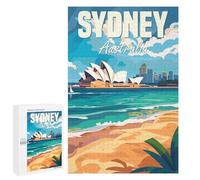 1000 PCS Jigsaws for Adults Puzzle Sydney Australia Puzzles for Adults Toy Wall Decor Enhance Memory Gifts for Friends And Family 1000 PCS