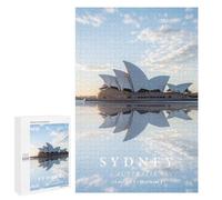 1000 PCS Jigsaws for Adults Puzzle Sydney Coodinate Art Puzzles for Adults Toy Wall Decor Enhance Memory Gifts for Friends And Family 1000 PCS