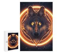 1000 PCS Jigsaws for Adults Puzzle The Wolf Within Poster Puzzles for Adults Family Games Staycation Kill Time Challenging To Complete 1000 PCS