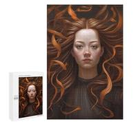 1000 PCS Jigsaws for Adults Puzzle Whispering Winds of Hair Adult Jigsaw Relax Games Difficult Challenge Challenging To Complete 1000 PCS