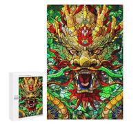 1000 PCS Jigsaws for Adults Shenron Like Dragon Stain Puzzles for Adults Toy Wall Decor Improve Memory Gifts for Friends And Family 1000 PCS