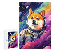1000 PCS Jigsaws for Adults Space Dog Adventure-411 Jigsaw for Teenagers Improve Memory Every Piece Is Unique - Toys Educational Games 1000 PCS