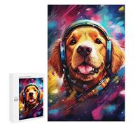 1000 PCS Jigsaws for Adults Space Dog Adventure -76 Jigsaw for Teenagers Improve Memory Every Piece Is Unique - Toys Educational Games 1000 PCS
