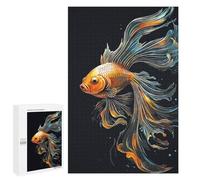 1000 PCS Jigsaws for Adults Tiny Fish Puzzles for Adults Toy Wall Decor Improve Memory Gifts for Friends And Family 1000 PCS