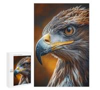 1000 PCS Jigsaws for Adults Wild Eagle Portrait Puzzles for Adults Toy Wall Decor Improve Memory Gifts for Friends And Family 1000 PCS
