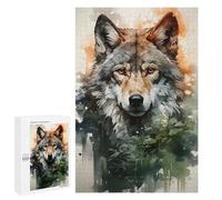 1000 PCS Jigsaws for Adults Wolf Folk Puzzles for Adults Toy Wall Decor Improve Memory Gifts for Friends And Family 1000 PCS