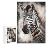 1000 PCS Jigsaws for Adults Zebra Ink Art Puzzles for Adults Toy Wall Decor Improve Memory Gifts for Friends And Family 1000 PCS