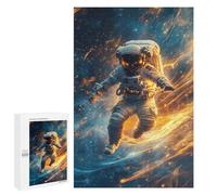 1000 PCS Jigsaws for Teenagers Astronaut Floating in Space-14 Jigsaw for Teenagers Enhance Memory Challenging To Complete Learning Educational Toys 1000 PCS