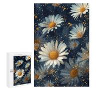 1000 PCS Jigsaws for Teenagers Glowing Daisy Wallpaper Puzzle For Teenagers Analysis And Logic Difficult And Challenge for Is Ideal As A Gift 1000 PCS