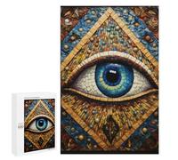 1000 PCS Jigsaws for Teenagers Puzzle Mosaic Eye Artwork Puzzles for Teenagers Difficult Challenge Every Piece Is Unique - Learning Educational Toys 1000 PCS