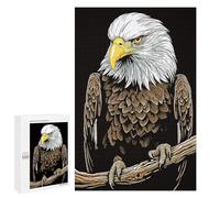 1000 PCS Jigsaws for Teenagerss Bald Eagle Bird Wildlife Puzzle for Adults Toy Wall Decor A Work of Art Birthday Present, Gifts, 1000 PCS