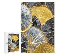 1000 PCS Jigsaws for Teenagerss Elegant Leaf Patterns Jigsaw for Teenagerss Stress Reliever Every Piece Is Unique - Deal As Gifts for The Whole Family 1000 PCS