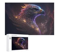 1000 PCS Jigsaws for Teenagerss Galactic Eagle Cosmic Majesty -1 Jigsaw Puzzle Relaxing Games Difficult Challenge Challenging To Complete 1000 PCS