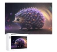 1000 PCS Jigsaws for Teenagerss Galactic Hedgehog Cosmic Creature Puzzle for Adults Relaxing Games Enhance Memory Gifts for Friends And Family 1000 PCS