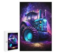 1000 PCS Jigsaws for Teenagerss Galactic Tractor Adventure-5 Jigsaw for Teenagerss Stress Reliever Every Piece Is Unique - Deal As Gifts for The Whole Family 1000 PCS