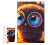 1000 PCS Jigsaws for Teenagerss Magical Furry Owl Puzzle for Adults Anti-Stress Toys Difficult Hard Birthday Present, Gifts, 1000 PCS
