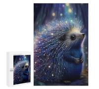 1000 PCS Jigsaws for Teenagerss Magical Hedgehog Forest Jigsaw Puzzle Relaxing Games Difficult Challenge Challenging To Complete 1000 PCS