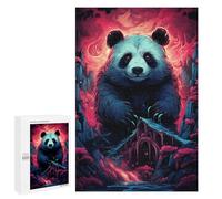 1000 PCS Jigsaws for Teenagerss Panda in A Fantasy Forest Puzzle for Adults Relaxing Games Enhance Memory Gifts for Friends And Family 1000 PCS