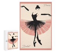 1000 PCS Jigsaws for Teenagerss Paris Ballet Dancer Jigsaw for Teenagerss Stress Reliever Every Piece Is Unique - Deal As Gifts for The Whole Family 1000 PCS