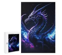 1000 PCS Jigsaws for Teenagerss Puzzle Black Magic Dragon Teenagers Puzzles Toy Wall Decor Perfect Decoration Unique Gifts for Birthday And Christmas 1000 PCS