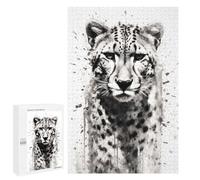 1000 PCS Jigsaws for Teenagerss Puzzle Cheetah Jungle Elegance Jigsaws for Adults Hands-on Game Pattern Assembly Unique Gifts for Birthday And Christmas 1000 PCS