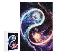 1000 PCS Jigsaws for Teenagerss Puzzle Cosmic Yin-Yang Portal-2 Jigsaws for Adults Relax Games Improve Memory Unique Gifts for Birthday And Christmas 1000 PCS