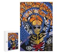 1000 PCS Jigsaws for Teenagerss Puzzle Day of The Dead Artwork Jigsaws for Adults Relax Games Improve Memory Unique Gifts for Birthday And Christmas 1000 PCS