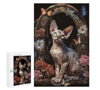 1000 PCS Jigsaws for Teenagerss Puzzle Devon Rex Adult Jigsaw Puzzle Toy Wall Decor But Fun And Humorous Parent-child Interaction 1000 PCS
