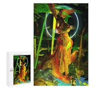 1000 PCS Jigsaws for Teenagerss Puzzle Enchanted Forest Rabbit Statue Jigsaws for Adults Relax Games Improve Memory Unique Gifts for Birthday And Christmas 1000 PCS