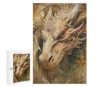 1000 PCS Jigsaws for Teenagerss Puzzle Ethereal Dragon Adult Puzzles Relaxing Games Enhance Memory Parent-child Interaction 1000 PCS