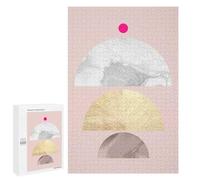 1000 PCS Jigsaws for Teenagerss Puzzle Geometric Textures III Puzzle for Adults Family Games A Work of Art Parent-child Interaction 1000 PCS