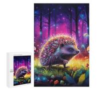 1000 PCS Jigsaws for Teenagerss Puzzle Magical Forest Hedgehog Puzzle for Adults Hands-on Game Difficult Hard Parent-child Interaction 1000 PCS