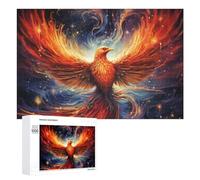1000 PCS Jigsaws for Teenagerss Puzzle Phoenix Rising A Mythical Artwork Puzzle for Adults Hands-on Game Difficult Hard Parent-child Interaction 1000 PCS