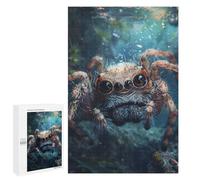 1000 PCS Jigsaws for Teenagerss Puzzle Spider Sea Adult Jigsaw Puzzle Relaxing Games Pattern Assembly Parent-child Interaction 1000 PCS