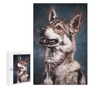 1000 PCS Jigsaws for Teenagerss Puzzle Splatter Hunter Dog Jigsaws for Adults Hands-on Game Pattern Assembly Unique Gifts for Birthday And Christmas 1000 PCS