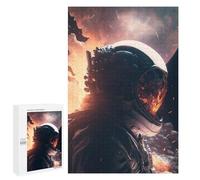 1000 PCS Jigsaws for Teenagerss Puzzle The Last Astronaut Jigsaws for Adults Hands-on Game Pattern Assembly Unique Gifts for Birthday And Christmas 1000 PCS