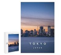 1000 PCS Jigsaws for Teenagerss Puzzle Tokyo Skyline Jigsaws for Adults Hands-on Game Pattern Assembly Unique Gifts for Birthday And Christmas 1000 PCS