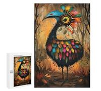 1000 PCS Jigsaws for Teenagerss Puzzle Vibrant Forest Dodo Adult Puzzles Relaxing Games Enhance Memory Parent-child Interaction 1000 PCS