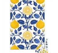 1000 Pcs Lemon Tree Jigsaw Puzzle Adult Creative Rectangular Puzzle Wooden Puzzle Funny Educational Toy 1000pcs (75x50cm)