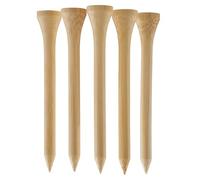 1000 Pcs Natural 70mm 2 3/4" Bamboo Golf Tees Eco Friendly & Sustainable Strong Bamboo