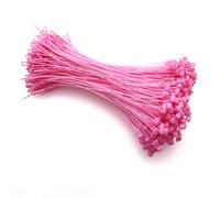 1000 Pcs/Pack Colorful Plastic Snap Lock 5" Pins Security Loop Tag Fasteners,1000pcs 5" Scurity Loop (Pink)