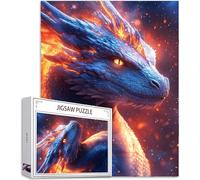 1000 pcs Piece Jigsaw Puzzles for Adults Dragon Puzzle Dream Pattern Design, Piece Puzzle Educational Games, DIY Adult Crafts Gift Box Packaging, Beautiful Decoration Gifts for Women, 75x50cm,Model710