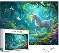 1000 pcs Piece Jigsaw Puzzles for Adults Dream Puzzle Horse Pattern Design, Piece Puzzle Educational Games, DIY Adult Crafts Gift Box Packaging, Beautiful Decoration, Gifts for Women, 75x50cm,Model158