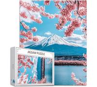 1000 pcs Piece Jigsaw Puzzles for Adults Japan Puzzle Landscape Pattern Design, Piece Puzzle Educational Games, DIY Adult Crafts with Gift Box, Beautiful Decoration, Gifts for Women, 75x50cm, Model836