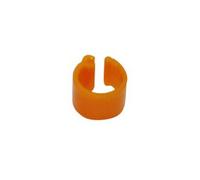 1000 Pcs Pigeons Rings Inner diameter 6mm Bayonet Identification Ring Opening No number Bird Foot Ring Bird Training Supplies(Gold)