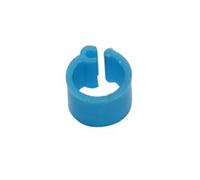 1000 Pcs Pigeons Rings Inner diameter 6mm Bayonet Identification Ring Opening No number Bird Foot Ring Bird Training Supplies(SKY BLUE)