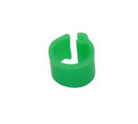 1000 Pcs Pigeons Rings Inner diameter 6mm Bayonet Identification Ring Opening No number Bird Foot Ring Bird Training Supplies(Green)