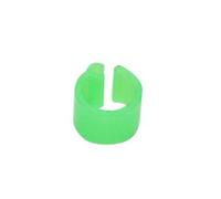 1000 Pcs Pigeons Rings Inner diameter 6mm Bayonet Identification Ring Opening No number Bird Foot Ring Bird Training Supplies(Light green)