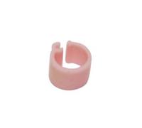 1000 Pcs Pigeons Rings Inner diameter 6mm Bayonet Identification Ring Opening No number Bird Foot Ring Bird Training Supplies(Pink)